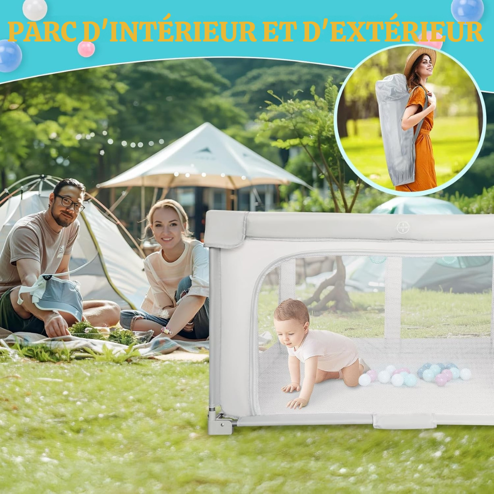 Parc au sol bébé