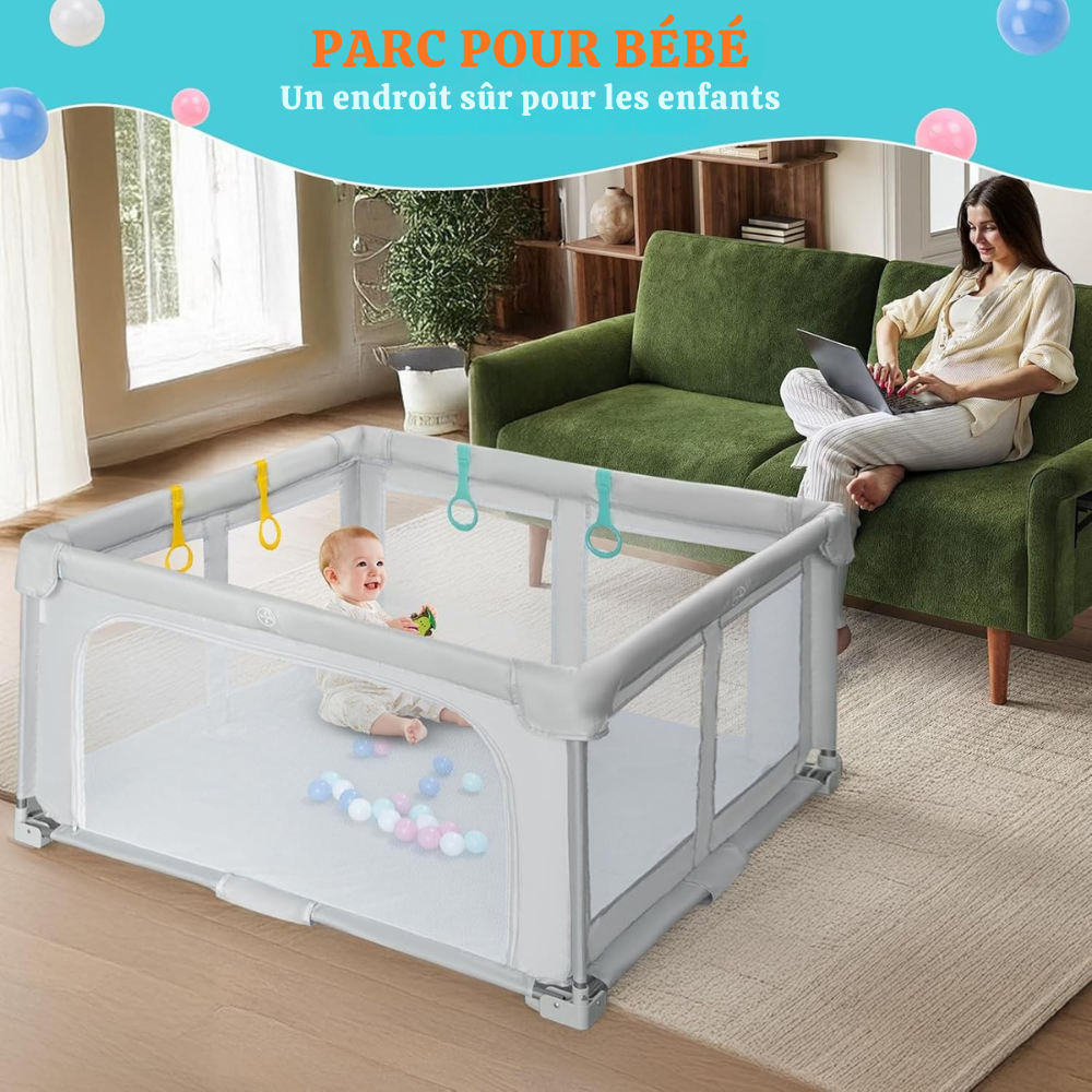 Parc au sol bébé