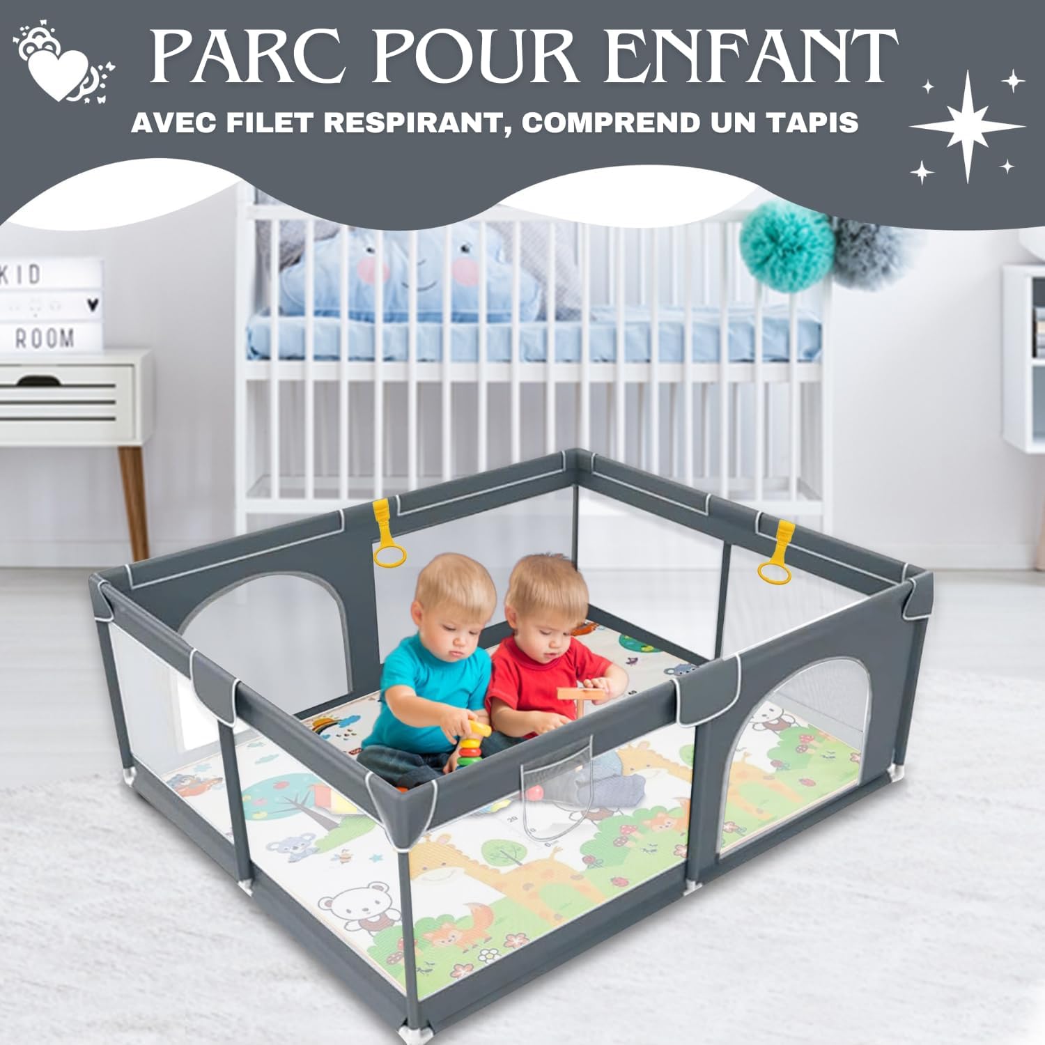 Parc bébé 120 x 120