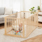 Parc bébé bois carré