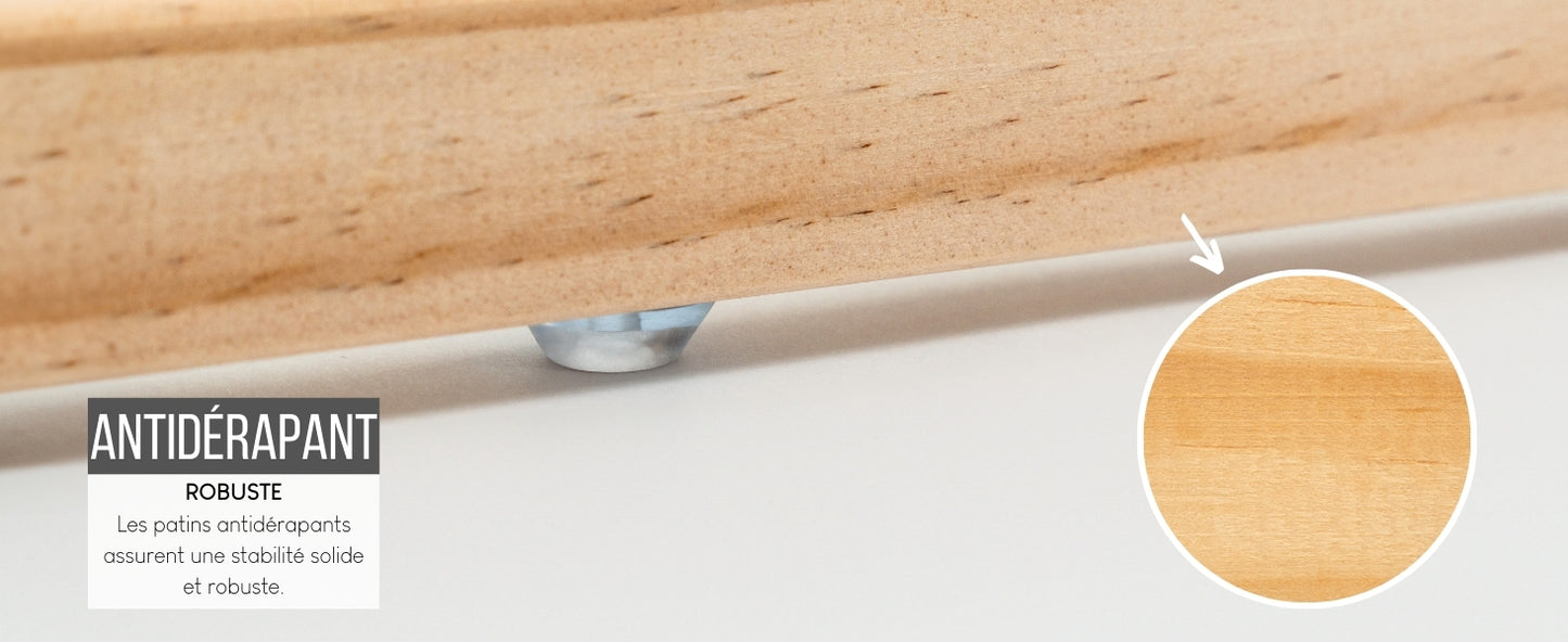 Parc bébé bois carré