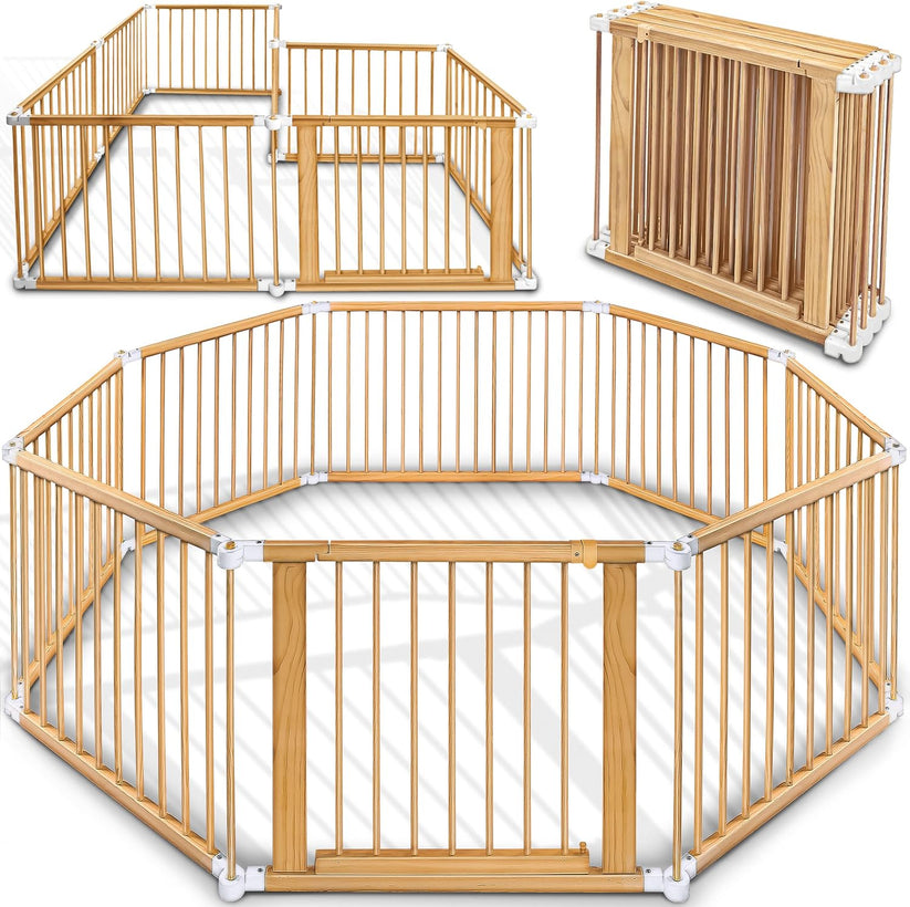 Parc bébé bois modulable Parcbébé