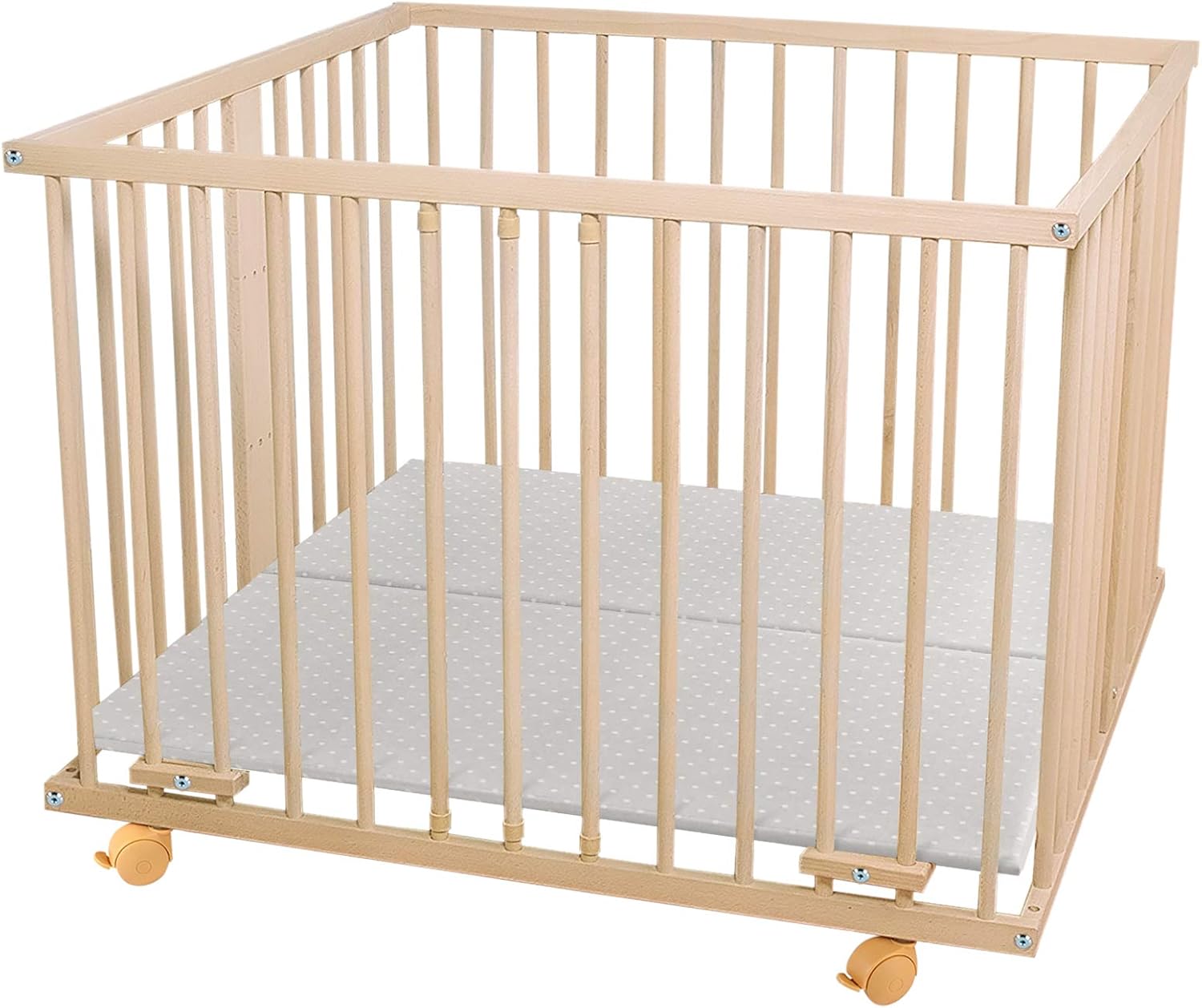 Parc bébé bois 100x100