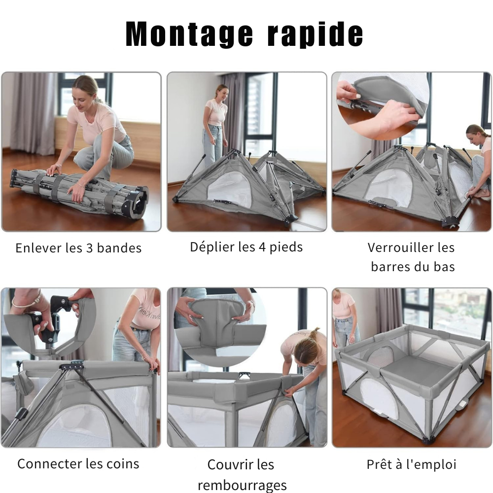 Parc bébé démontable