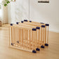 Parc bébé en bois pliable