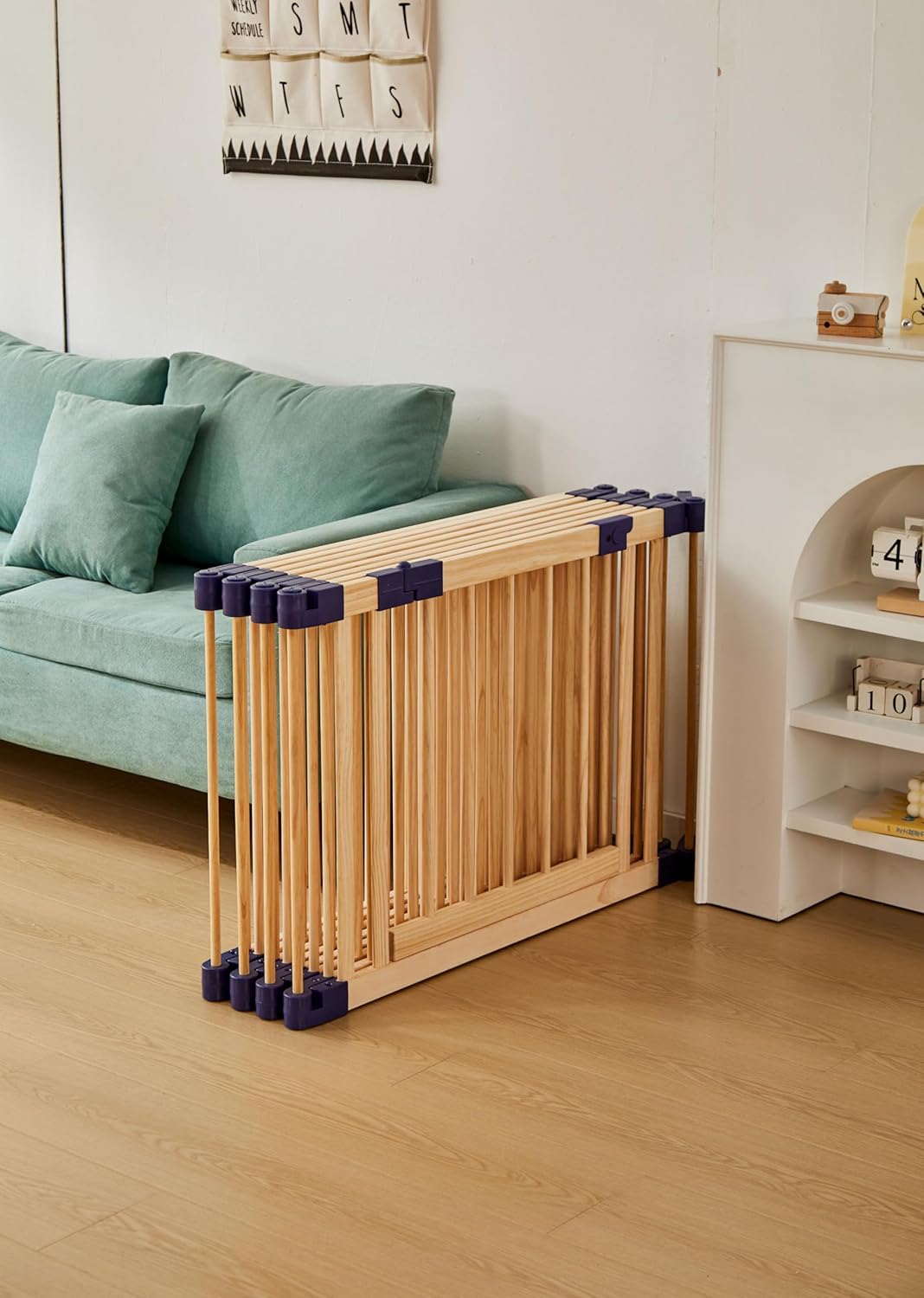 Parc bébé en bois pliable