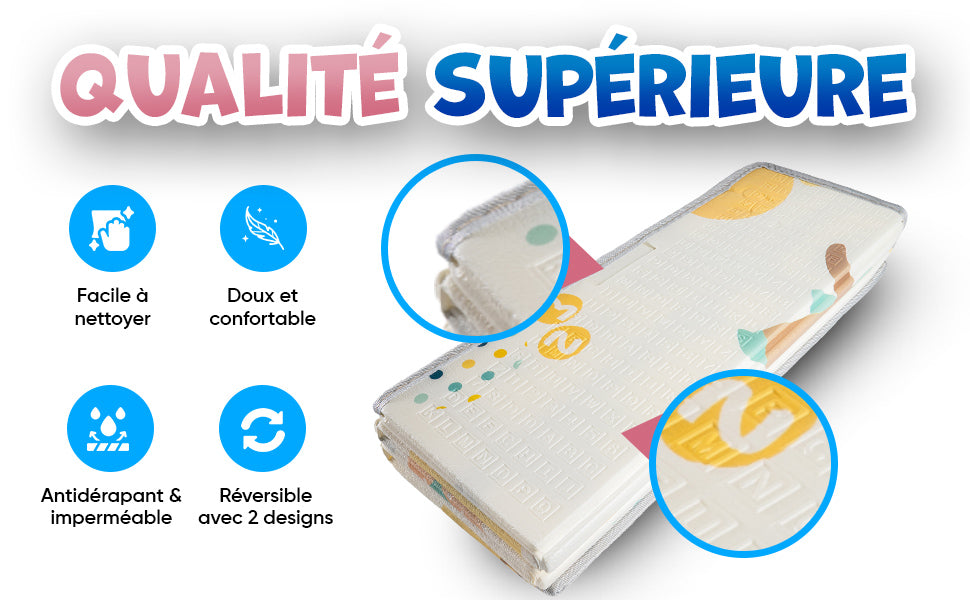 Parc bébé en filet