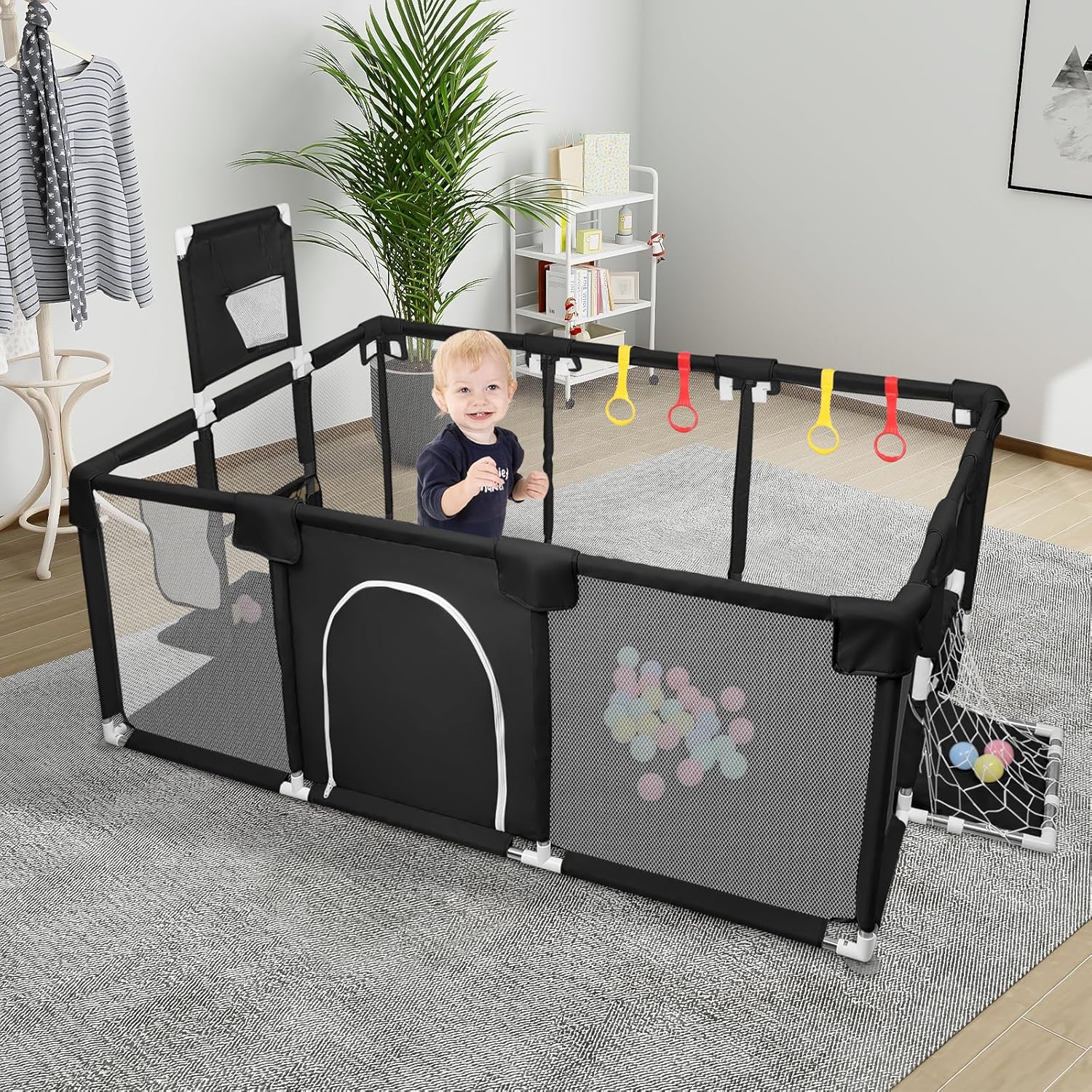 Parc bébé xxl avec tapis