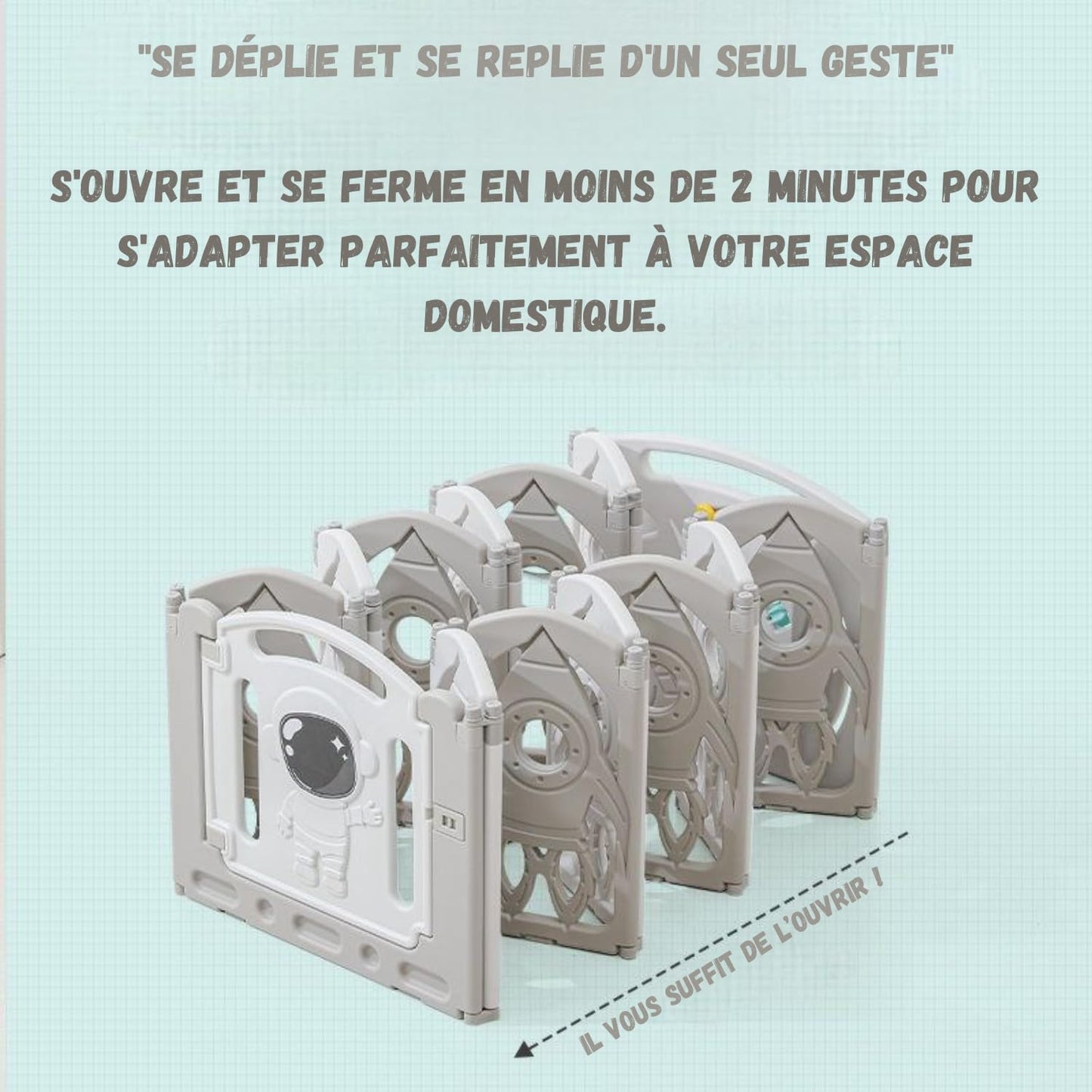 Parc évolutif bébé