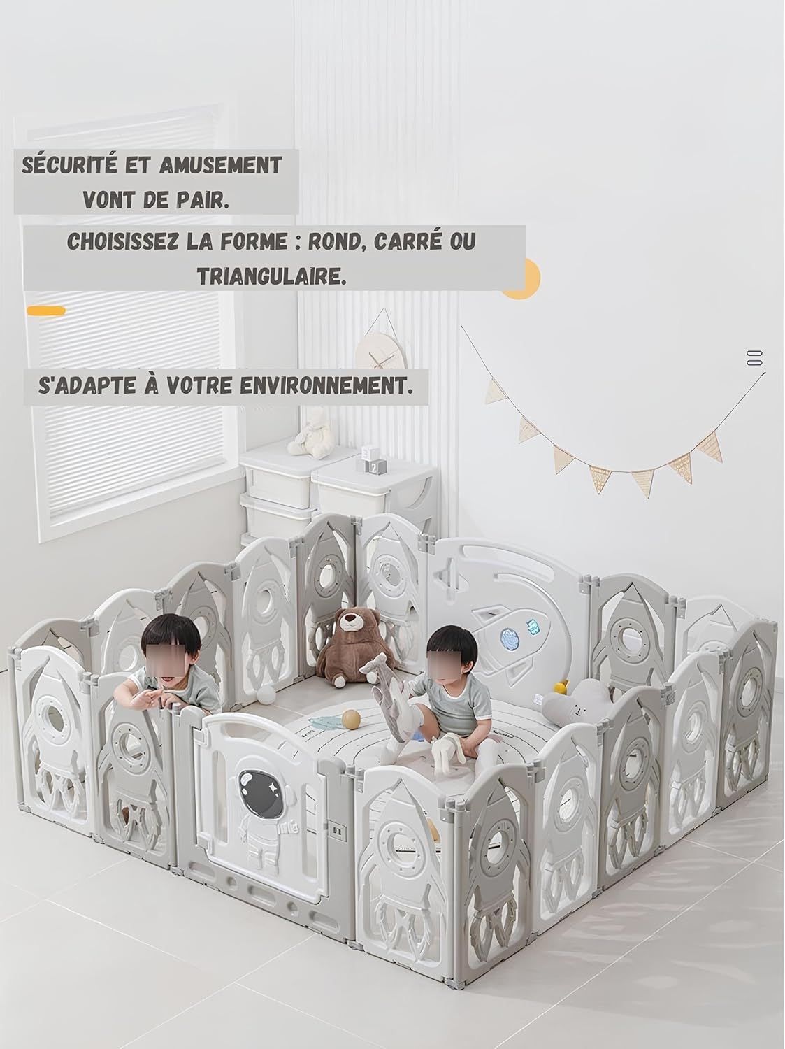 Parc évolutif bébé