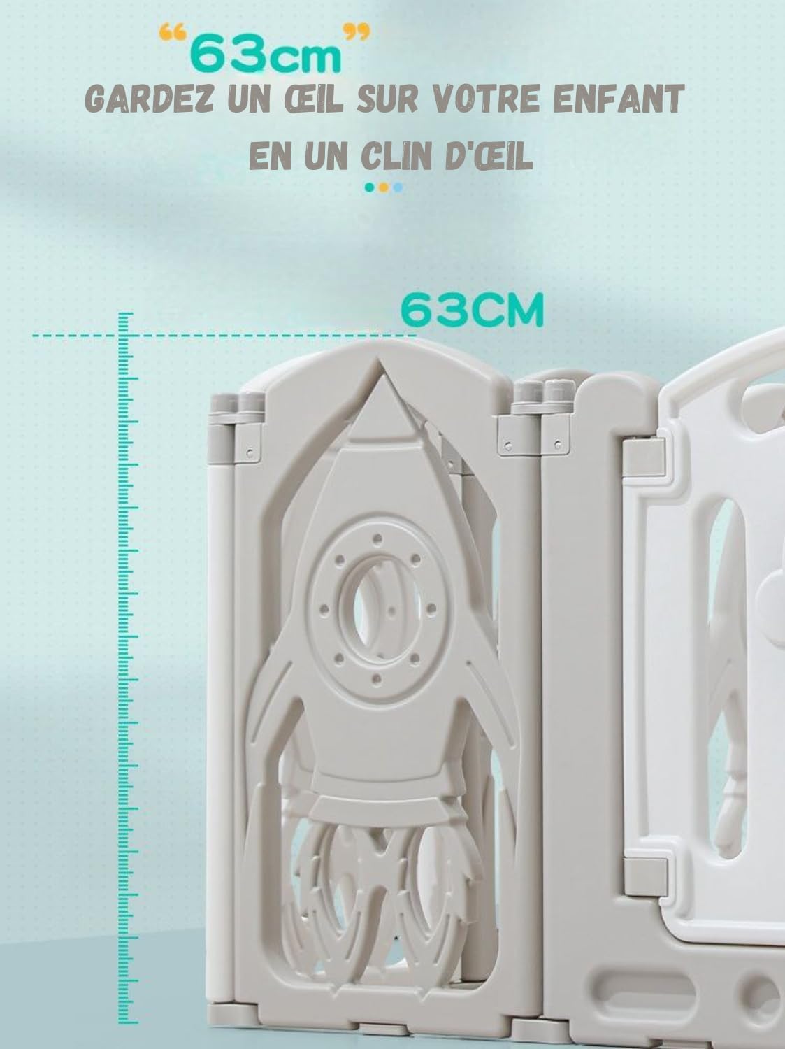 Parc évolutif bébé