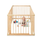 Parc pour bébé en bois