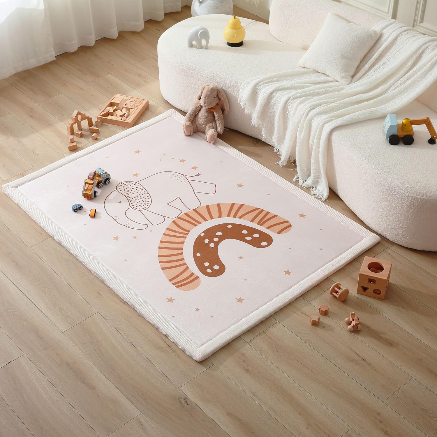 Tapis fond de parc bébé