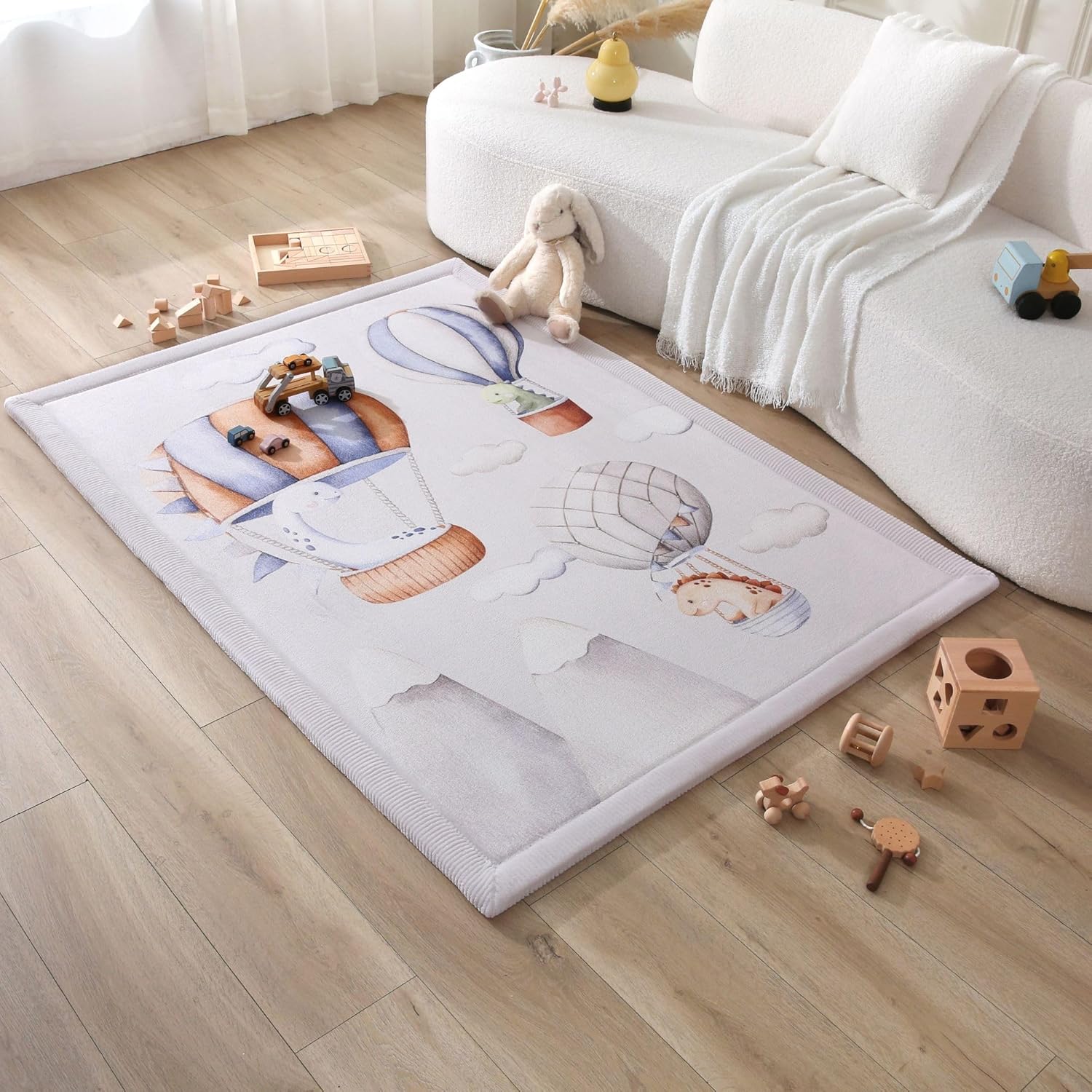 Tapis fond de parc bébé