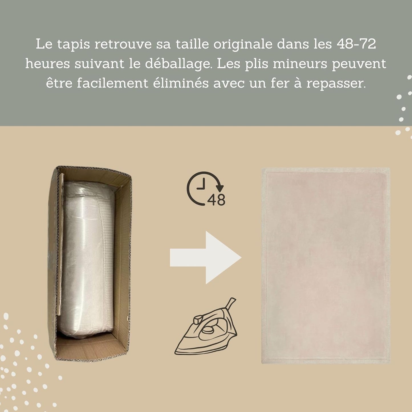 Tapis fond de parc bébé