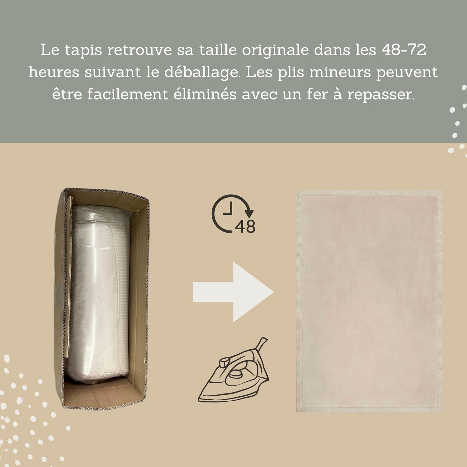 Tapis fond de parc bébé