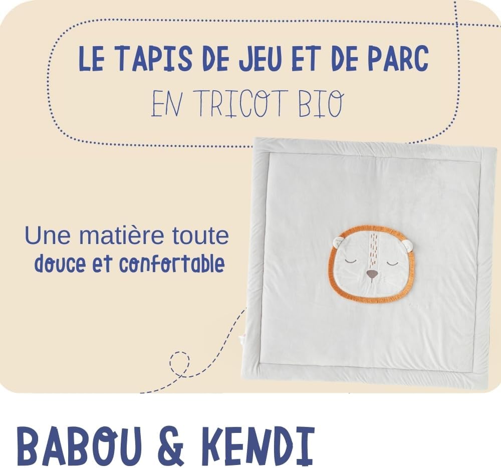 Tapis parc bébé 100x100