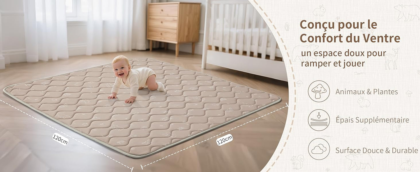 Tapis parc bébé 120x120