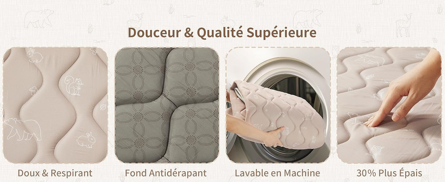 Tapis parc bébé 120x120